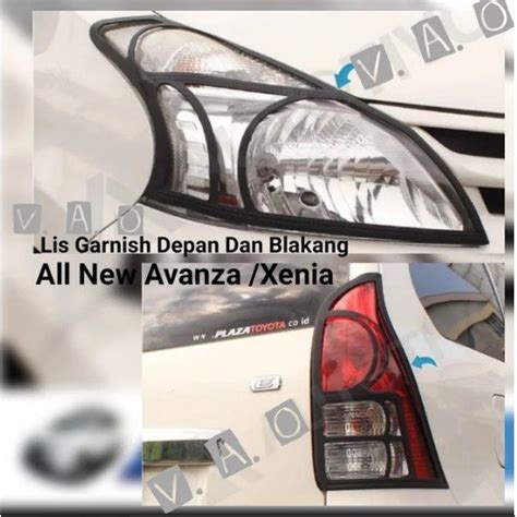 Jual Lis Garnish Depan Dan Belakang All New Avanza All New Xenia Di