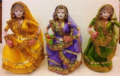 Rajasthani Dolls Indian Dance Dolls Wedding Doll