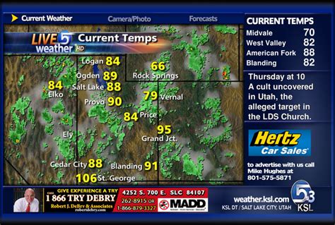 Ksl Live 5 Weather Channel On 53