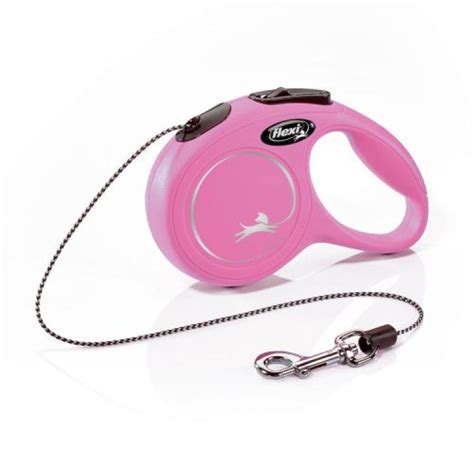 Flexi Laisse New Classic Cat Xs Cord M Pink Flexi Cl C P Cat