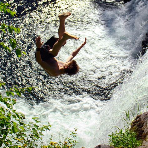 Waterfall Jumping Is the Next Cliff Diving