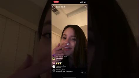 Jenna Ortega Instagram Live Stream February 22 2020 Youtube