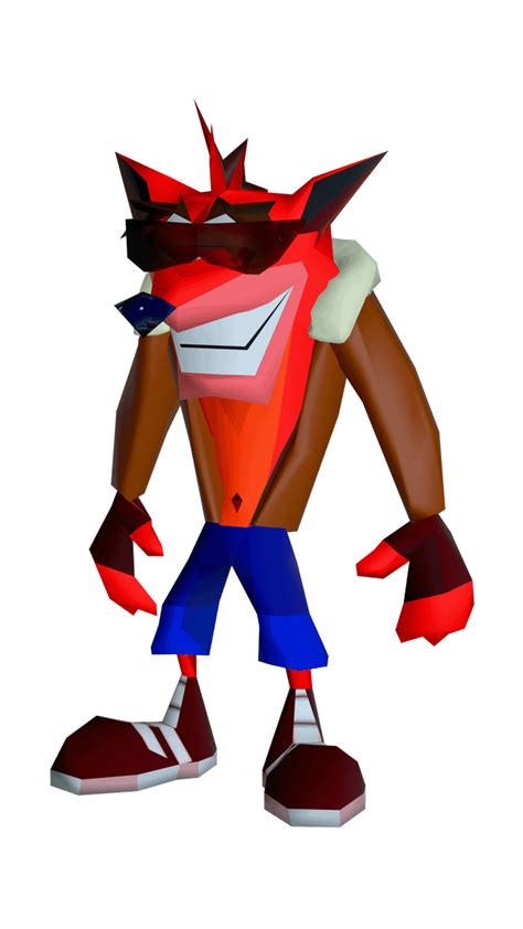 Biker Crash Crash On The Run design : r/crashbandicoot