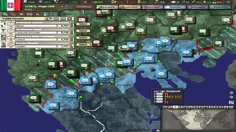 Hearts Of Iron 3 Campagna Con L Italia 8 Guerra Alla Grecia HD ITA