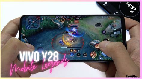 Vivo Y28 Mobile Legends Gaming Test MLBB Helio G85 90Hz Display