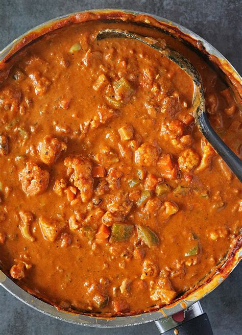 Tasty And Easy Vegetable Tikka Masala A Fusion Recipe