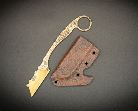 The Crown Blade Holder V2 Karambit Imperial Leather Works