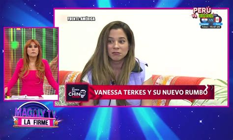 Vanessa Terkes sobre ampay con alcalde de SMP Él es soltero y yo