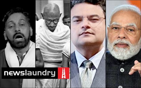 Newslaundry Compares Gandhi S Experiments With Celibacy Where He