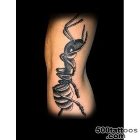 Ant tattoo designs, ideas, meanings, images