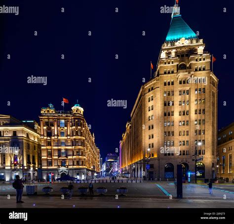 bund colonial buildings  res stock photography  images alamy