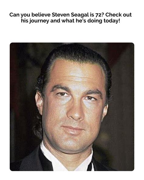 Steven Seagal Today: Net Worth, Family, Children, Wife, Height – Read