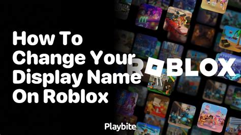 How To Change Your Display Name On Roblox Playbite