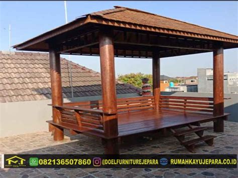 Harga Gazebo Sirap Jepara 2022 Rumahkayujepara Co Id