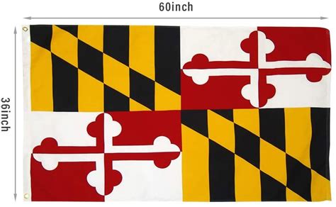 Custom USA Original Maryland State Colonial Flag - China Maryland Flag ...