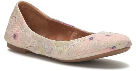 Lucky Brand Emmie Ballet Flat In Brown Lyst