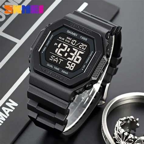 Skmei Luxury Sports Waterproof Watch For Man Time Electronic Movement