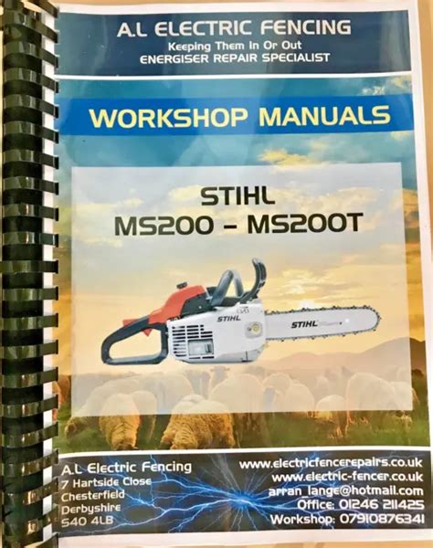 Stihl Ms200 Ms200t Workshop Manual Stihl Workshop Manual Free