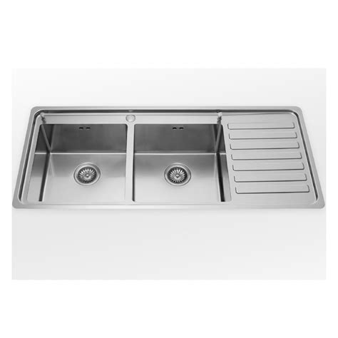 Alpes Inox Lfps 5117 2v1s Lavello Incasso Doppia Vasca Gocciolatoio