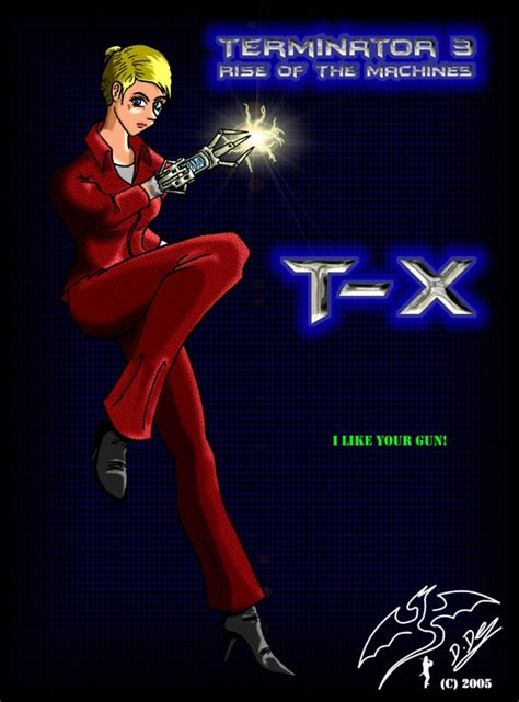 Terminator 3 - T-X by DRAGON-vamp on DeviantArt