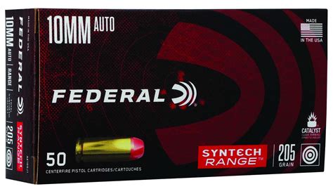 Federal American Eagle Syntech Range 10mm Ammunition