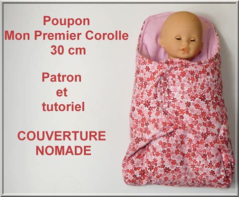 DIY Couverture Nomade Pour Poupon Mon Premier Corolle 30 Cm DIY