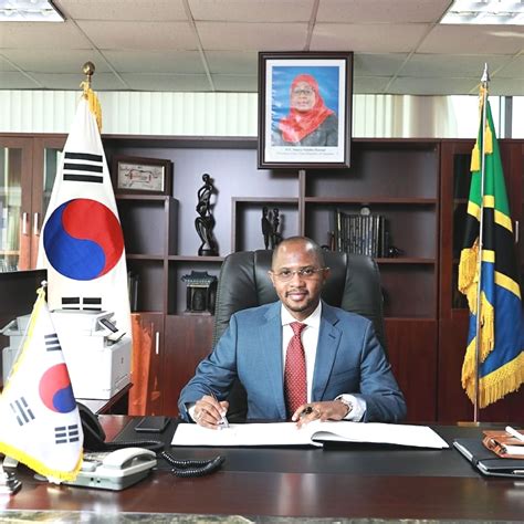 Tanzania Embassy Seoul Welcomes The New Ambassador Embassy Of Tanzania In Seoul South Korea