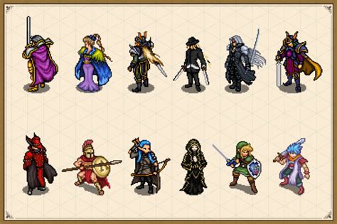 Pixel art for characters by Namcaowin | Fiverr