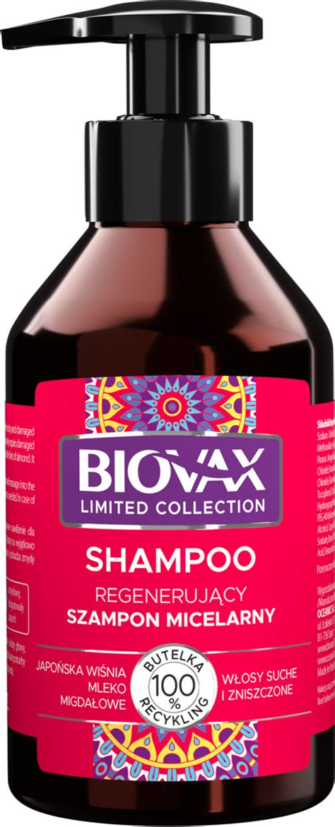 L Biotica Biovax Limited Collection Szampon Do W Os W Regeneruj Cy