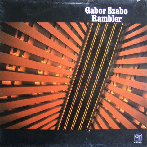 Rambler by Gábor Szabó Album CTI S 60 802 Reviews Ratings