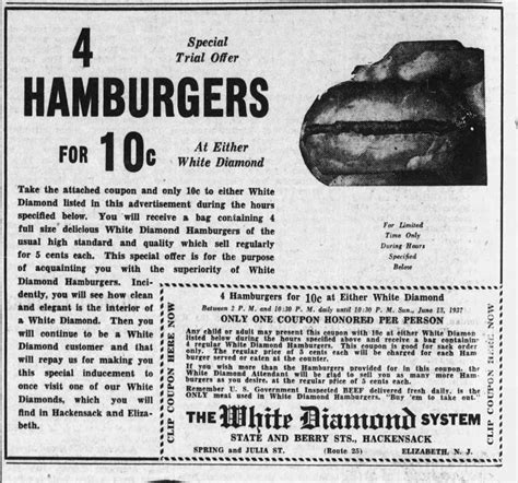 The White Diamond Chain - New Jersey Burger Royalty - Mr. Local History