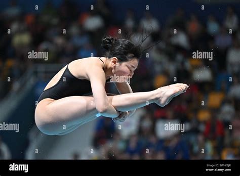 Doha Th Feb Kim Suji Of South Korea Competes During The Women