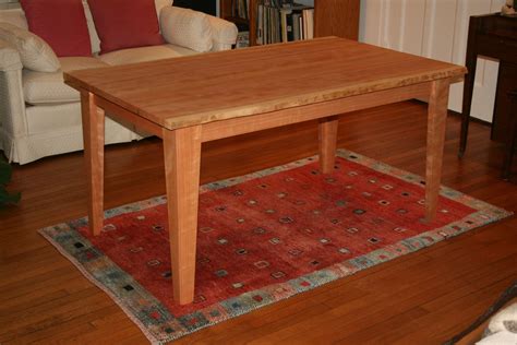 Hand Made Cherry Dining Table By Fredric Blum Design