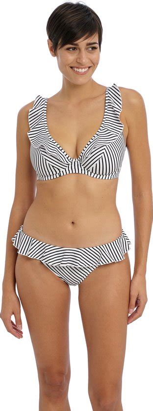 Freya Jewel Cove Uw High Apex Bikini Top Dames Bikinitopje Stripe