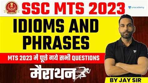 Ssc Mts I Idioms And Phrases Asked In Ssc Mts Previous Years Paper