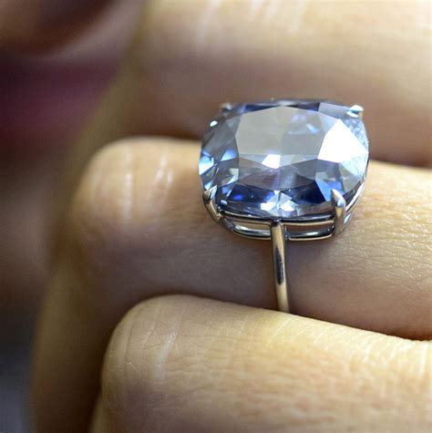 ‘blue Moon Diamond Bought At Record Price For 7 Year Old Girl