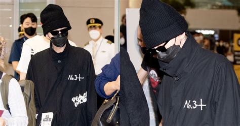 G Dragon Pulls Off Casual Airport Fashion DIPE CO KR