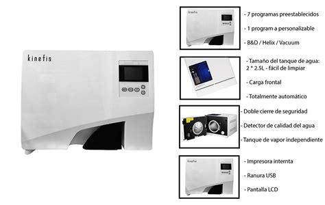 Autoclave Litros Kinefis Deluxe Destilador De Gua De Presente