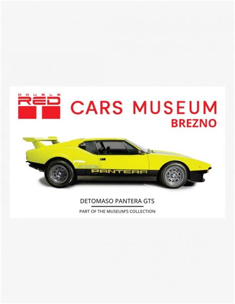 Magnet Detomaso Pantera Gts Double Red