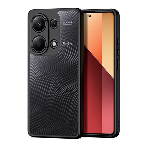 Husa Xiaomi Redmi Note 13 Pro 4G Dux Ducis Aimo Negru Marketbox Ro