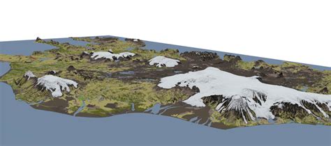 A 3D terrain map of Iceland using Three.js and GDAL — Flother