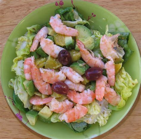 Une Délicieuse Salade Crevettes Avocat Et Orange Gourmicom