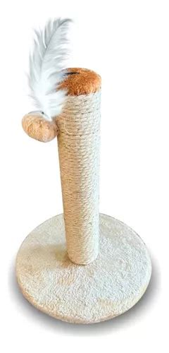 Arranhador Para Gatos Poste Sisal Brinquedo Bolinha