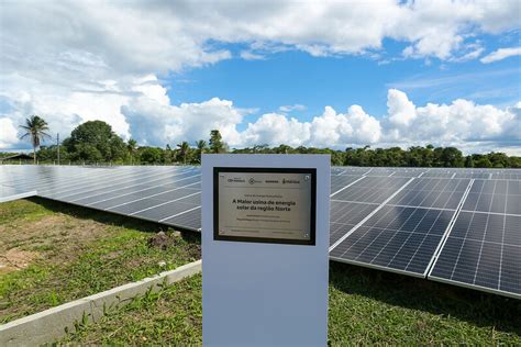 Prefeitura De Manaus Inaugura Maior Usina De Energia Solar Da Regi O