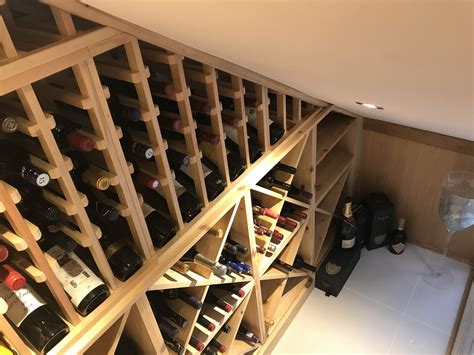 Bespoke Wine Racking For Under Stairs Wine Storage Perfect For Any