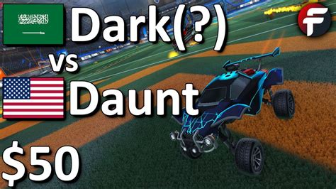 Dark Vs Daunt Rocket League V Showmatch Youtube