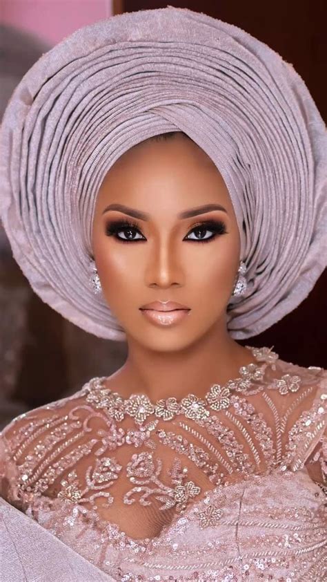 Soft Glam Bridal Look Inspiration Omastyle Bride African Traditional Dresses Nigerian