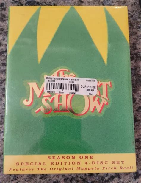 THE MUPPET SHOW TV Series Complete 1st Season 1 Special Edition 4 DISC