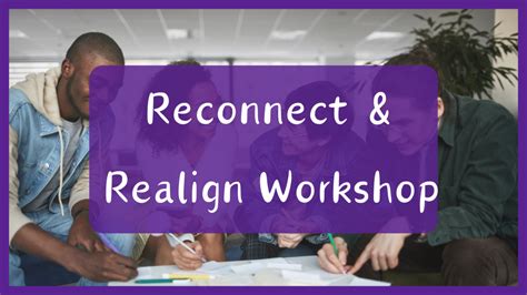 The Reconnect And Realign Workshop For Ots The Becoming Collective