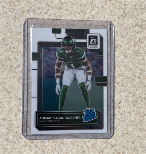 Panini Donruss Optic Ahmad Sauce Gardner Rated Rookie Rc